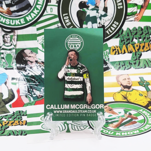 2. Callum McGregor pin badge