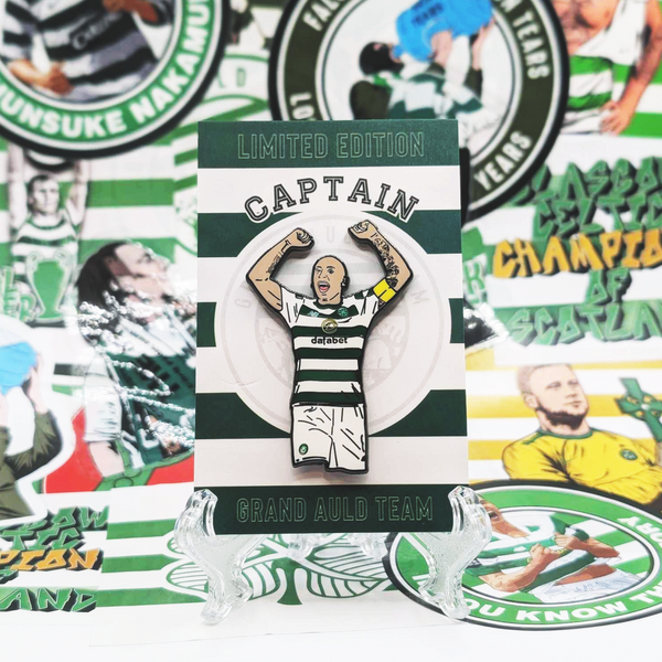 Captain Scott Brown pin badge