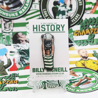 History Billy McNeill pin badge